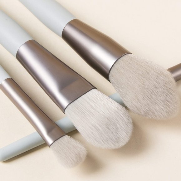 Handy Size 8 pcs Candy Color Makeup Brushes Tool Set - Picture 12 of 16